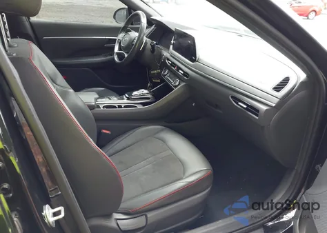 2020 Hyundai Sonata Sel Plus z USA, uszkodzony, nr VIN 5NPEJ4J27LH008498